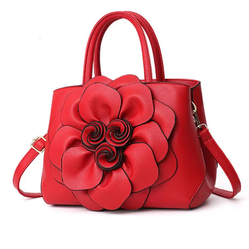 Bolsa Tote Feminina de Couro Impermeável - Florata