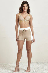 CONJUNTO TOP E SHORT TREND CROCHET MARIA GUEIXA