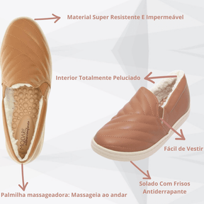 Mule Feminino Ortopédica Peluciada Modare | Últimas 30 Unidades Disponíveis